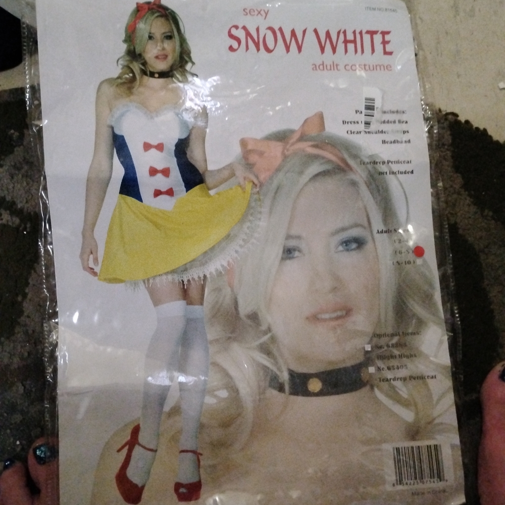 Charming Snow White Costume for Kids - Yellow, Blue, Red